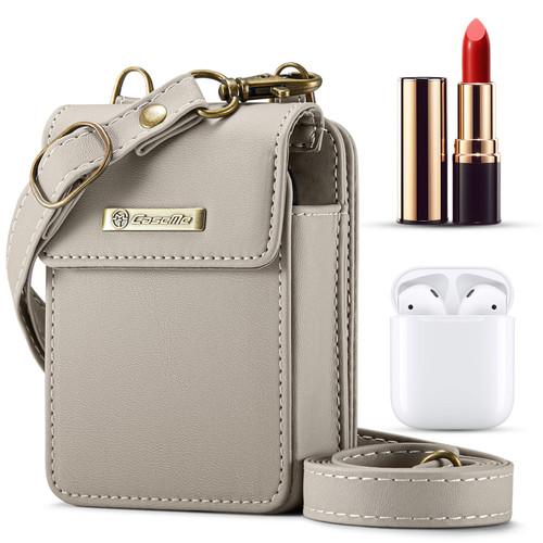 CaseMe Me50 Mini Universal Bag Apple and Samsung Headphones + Lipstick - Khaki